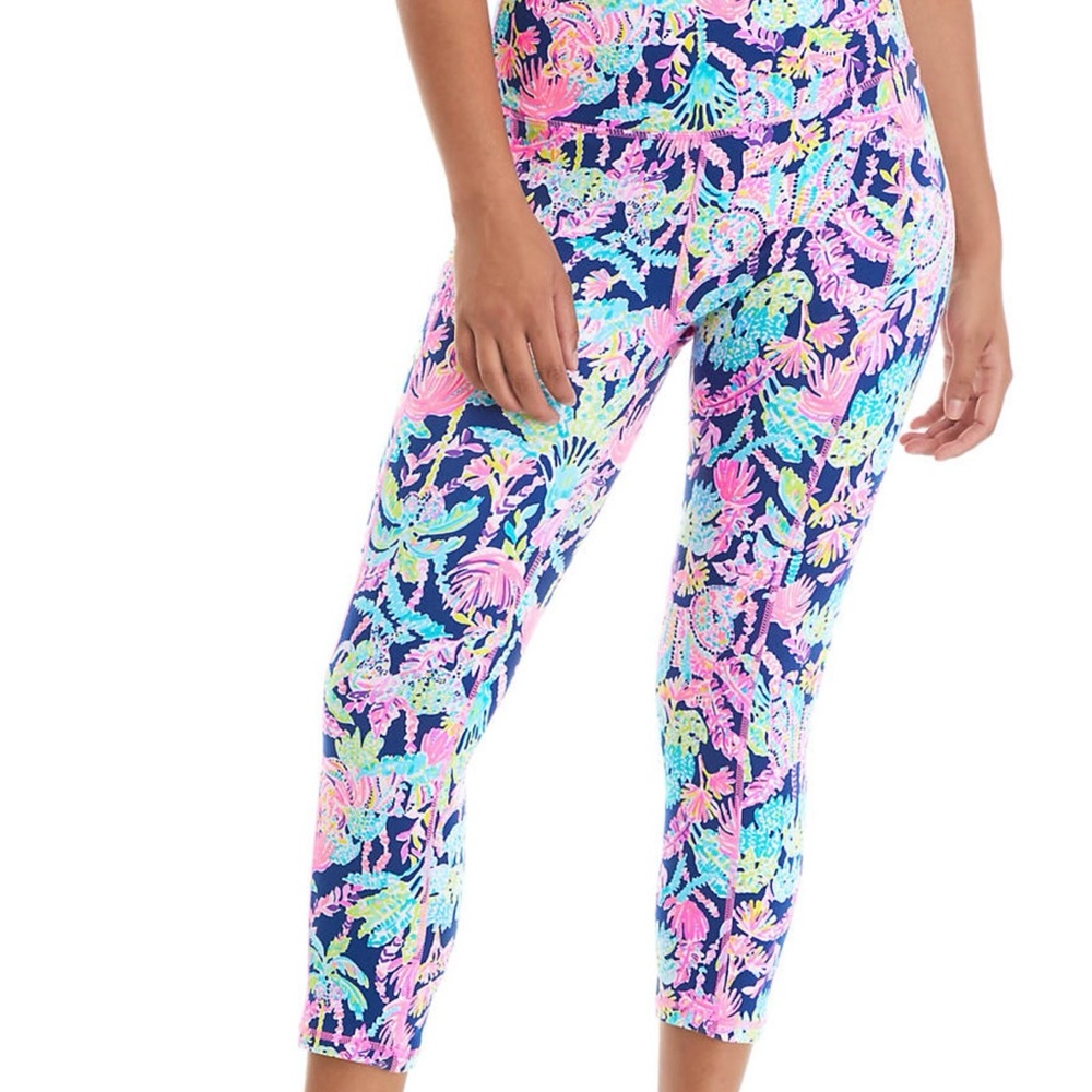 Lilly Pulitzer Weekender Highrise Cropped Leggings (NWT) (Size: XS)